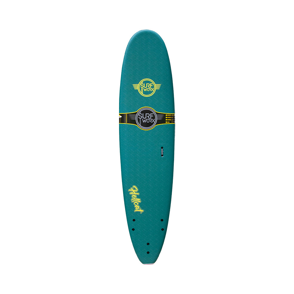 Surfworx Hellcat Mini Mal Softboard | A surfboard for All-Round