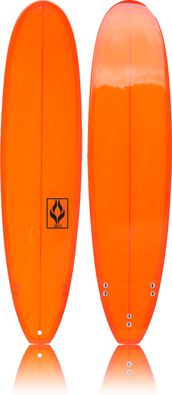 Salt Premier Resin Tint Surfboard ORANGE-008